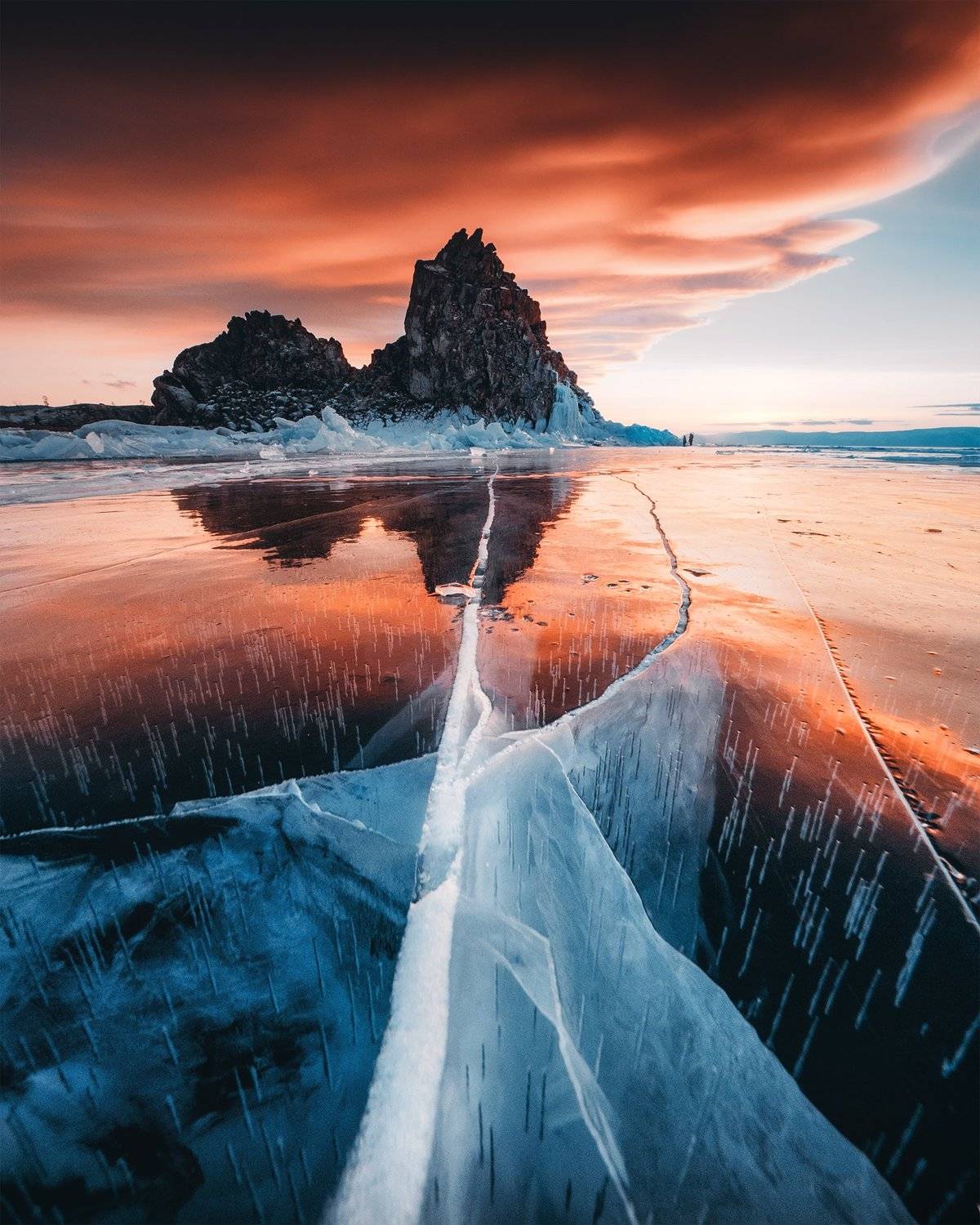 Огненный Байкал. Автор: Скалин Алексей байкал, Скалин Алексей