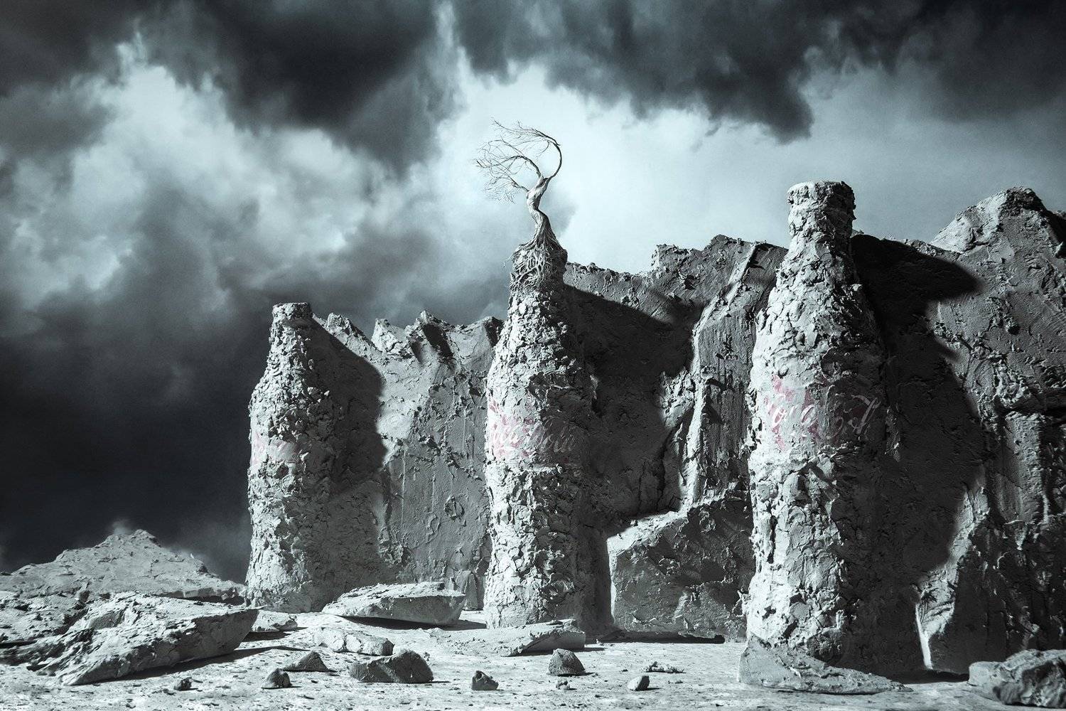 фотография,постановочная,бутылки,кола,пейзаж,атмосфера,фэнетези,концептуальная,парышков, Парышков Сергей