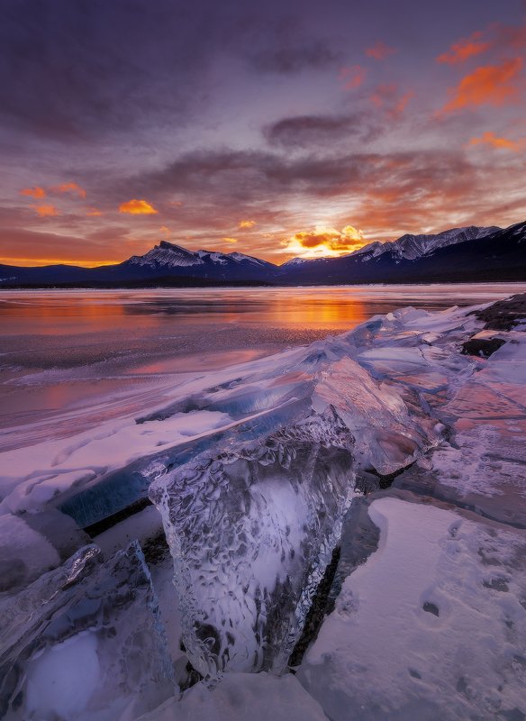 abraham lake, rockies, mountains, абрахам, канада ГОРНЫЙ ХРУСТАЛЬphoto preview
