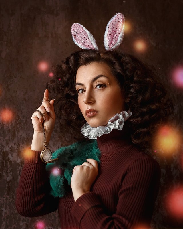 новый год, портрет, костюм, автопортрет Нескучный автопортретphoto preview