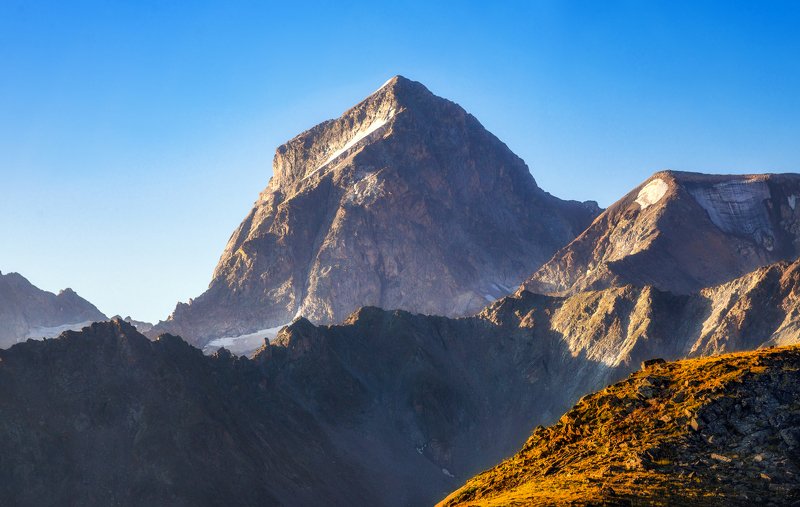 горы кавказ походы пейзаж озёра г.Куршо на стражеphoto preview