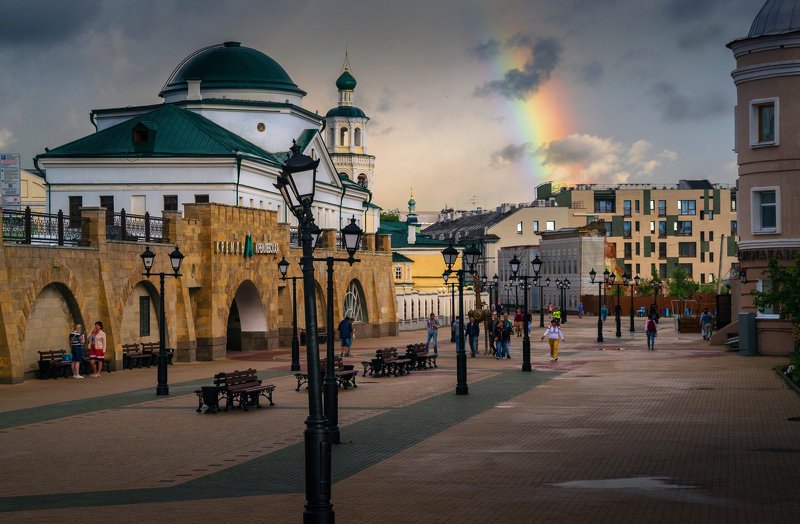 город, радуга, казань, улица Радугаphoto preview