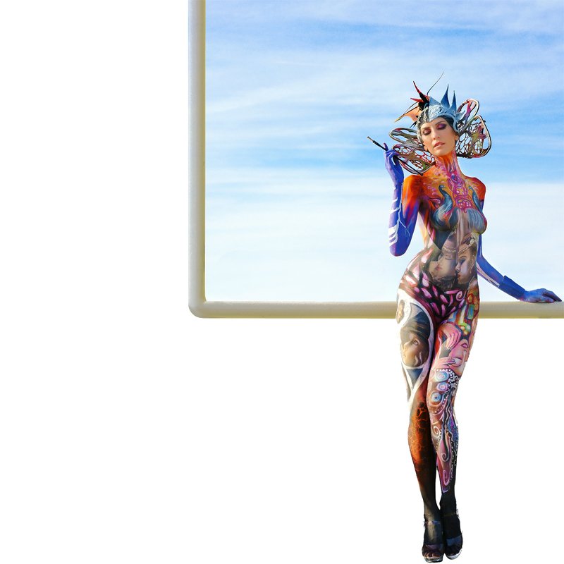 Bodypaintingphoto preview