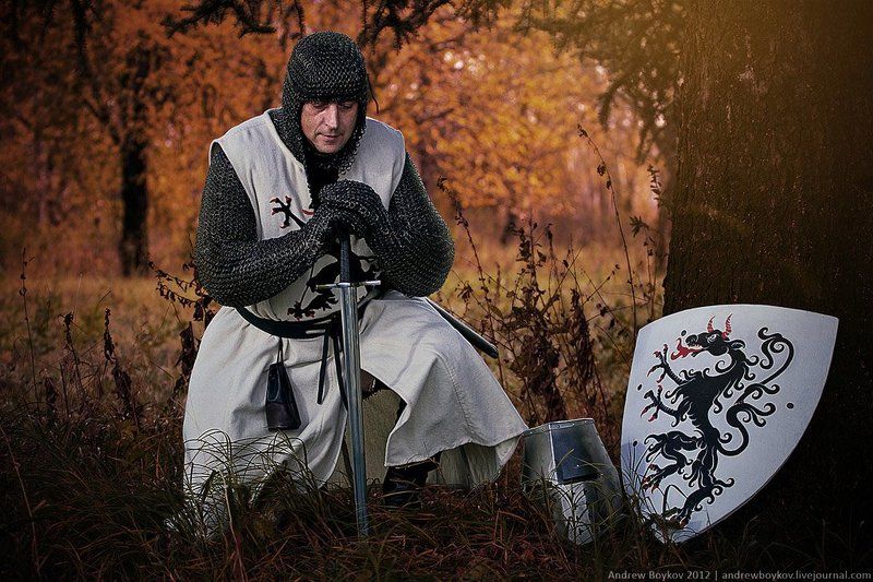 Knight in the woodsphoto preview