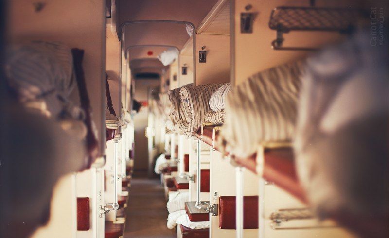 Москва, Плацкарт, Поезд, Путешествия, Рассвет, Спб +++photo preview