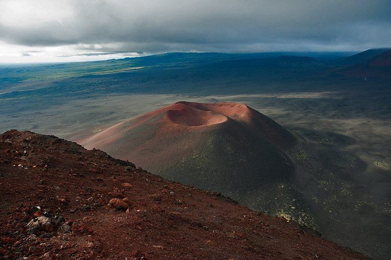 камчатка, толбачик, бтти, извержение, конус, прорыв Конуса БТТИphoto preview