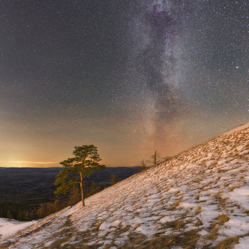 Зимний Млечный путьphoto preview