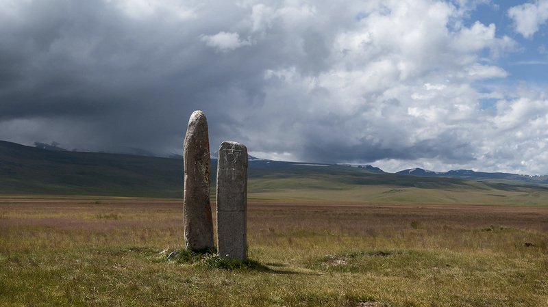 горы, облака, небо, алтай, Горный Алтай. Плоскогорье Укок.photo preview