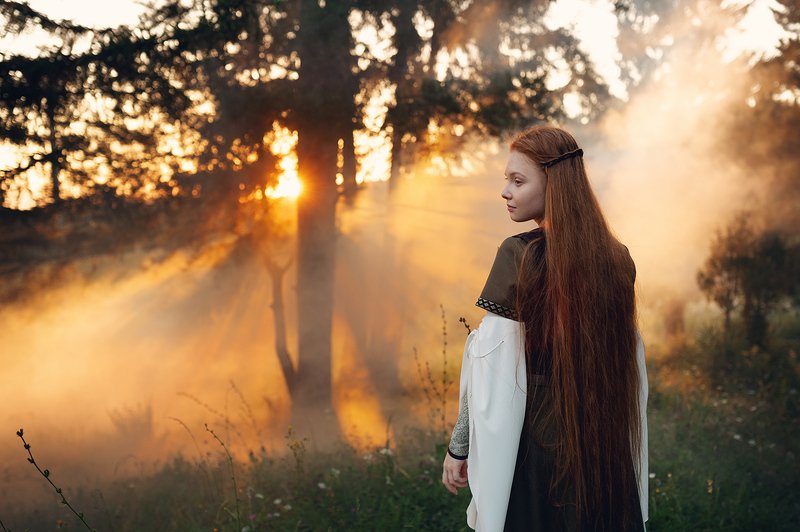 природа, удмуртия, рыжая, портрет, закат, сказка, глазов, дондыдор Сказки ДондыДора часть 3photo preview