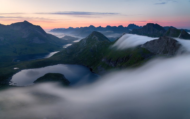 Летнее утро в горахphoto preview