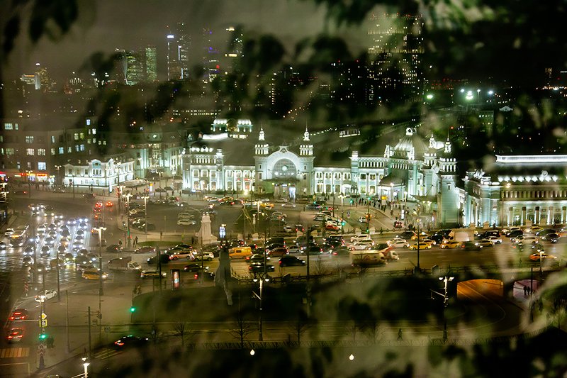 Moscow at nightphoto preview