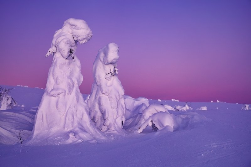 урал, зима, гух, рассвет Снега обетованныеphoto preview