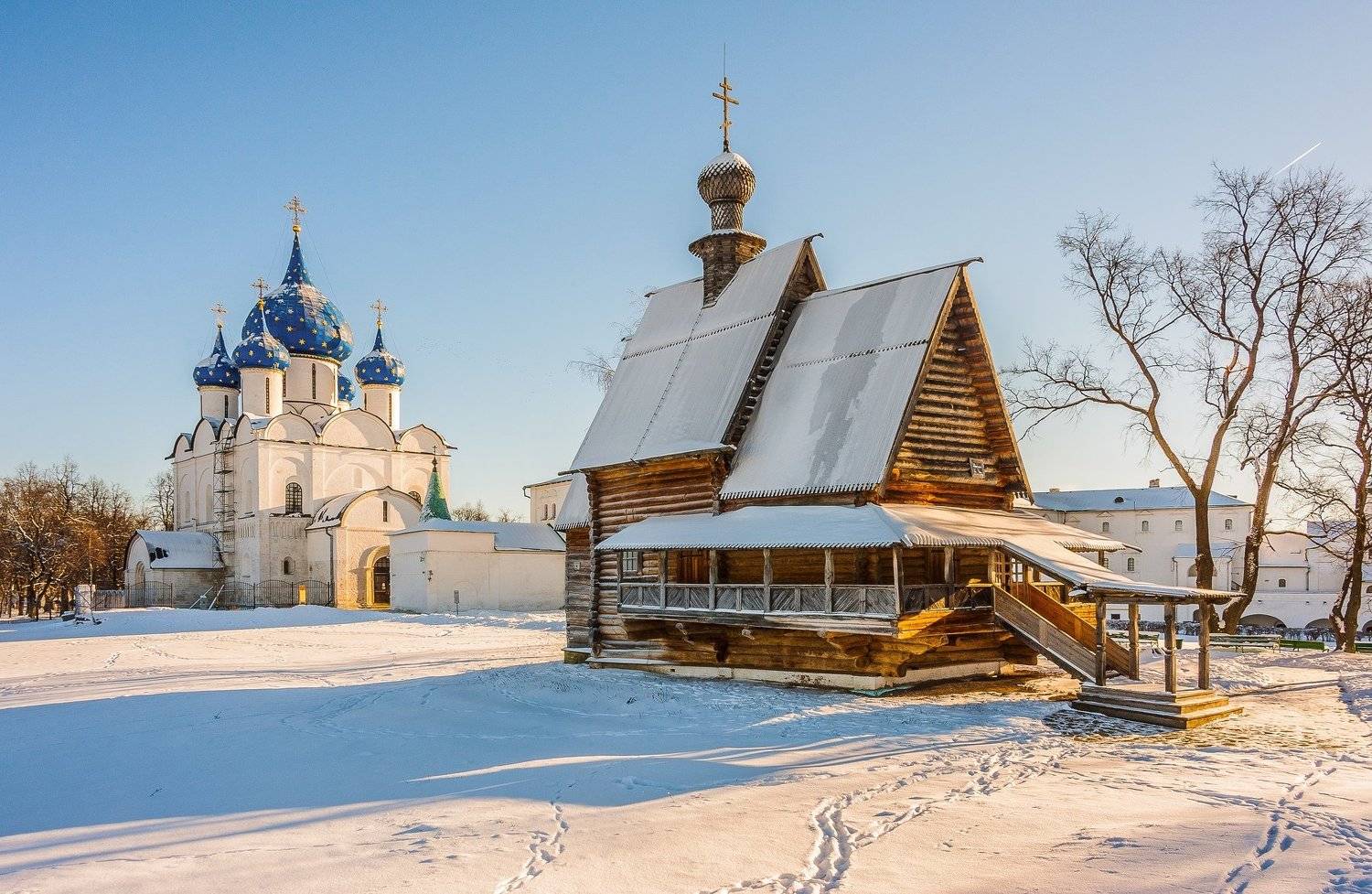 Суздальский Кремль. Никольская деревянная церковь. Автор: Валерий , Валерий