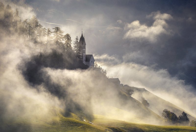 туман Италия Доломиты Туманphoto preview