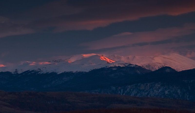 горы Последние лучиphoto preview