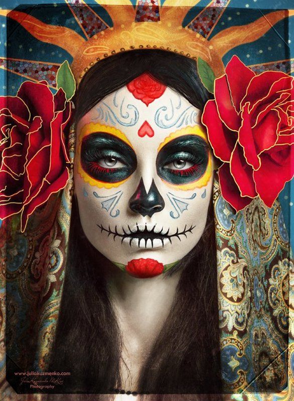 beauty, model, face, beautiful, sugar scull, d HApPy HallOwEeN!photo preview