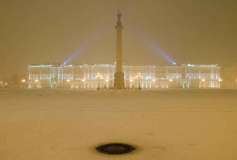 Метель на Дворцовой.photo preview