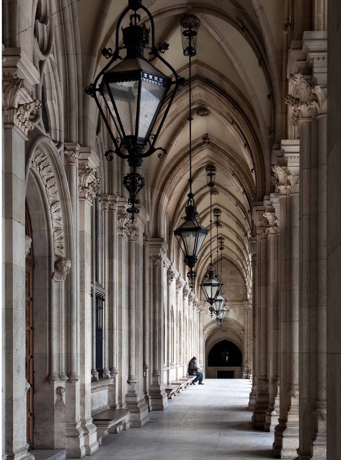 вена, ратуша, архитектура, Ольга Виноградова