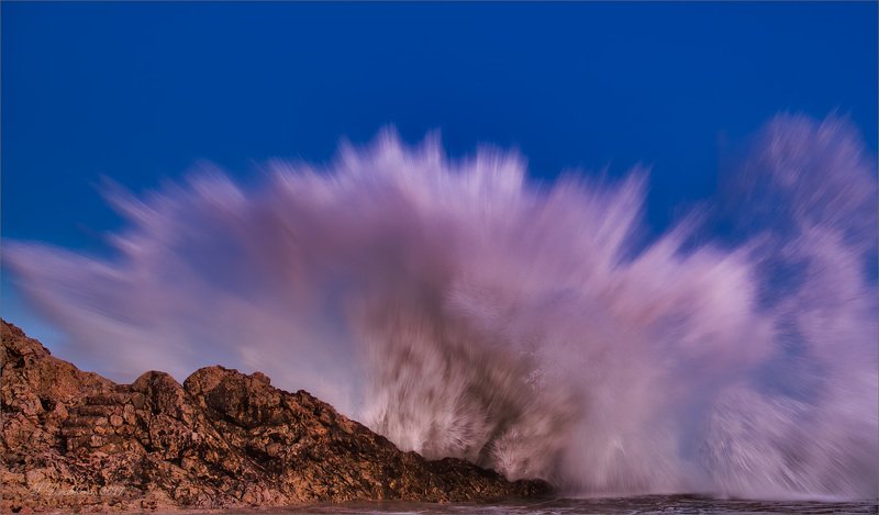 море, пейзаж, волны, вода, небо Миражphoto preview