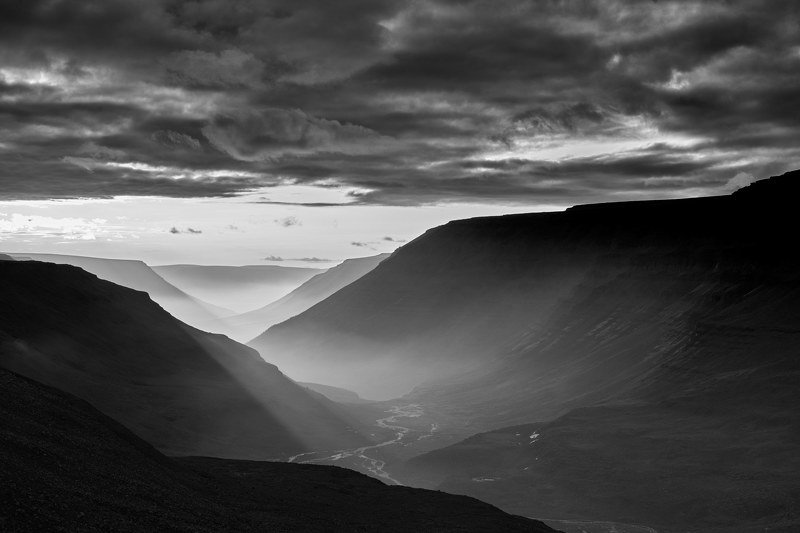 плато путорана, закат, горы, река 5.photo preview