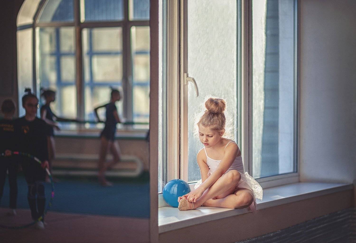 Гимнастка. Автор: Надежда Антонова , Надежда Антонова