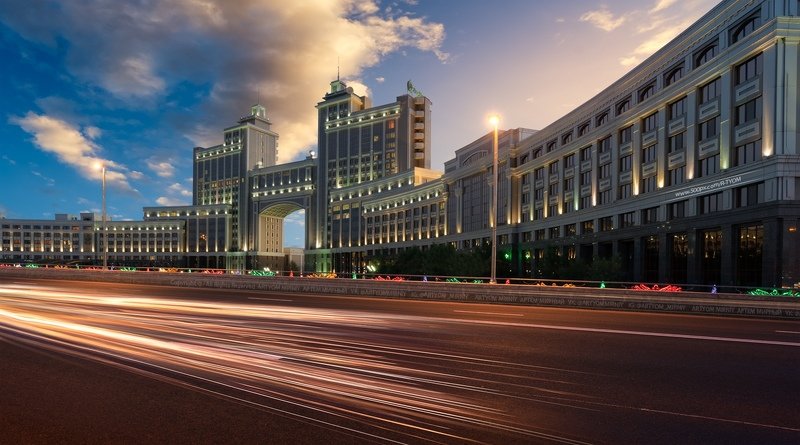 нур-султан, астана, казахстан, артем мирный, astana, kazakhstan, artyom mirniy, байтерек, bayterek, хан шатыр, небо, закат, рассвет, облака, цвет, свет, никон, d750, казмунайгаз, фотохудожник, capriccio, каприччио Комплекс административных зданий АО НКphoto preview