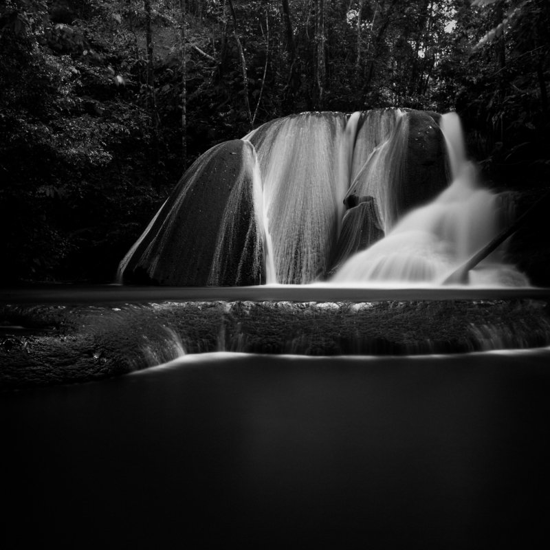 #blackandwhite #landscape waterfallphoto preview
