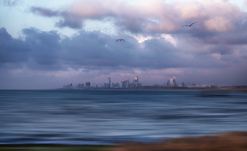 вечернее мореphoto preview