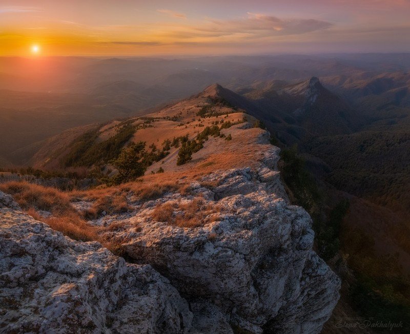 крым,природа,россия,пейзаж,закат,рассвет,горы,фототур Кемальphoto preview