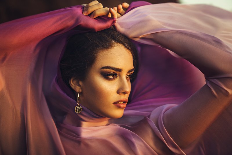 Purple silkphoto preview