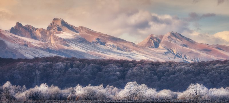 Морозное утро в Дигории..photo preview