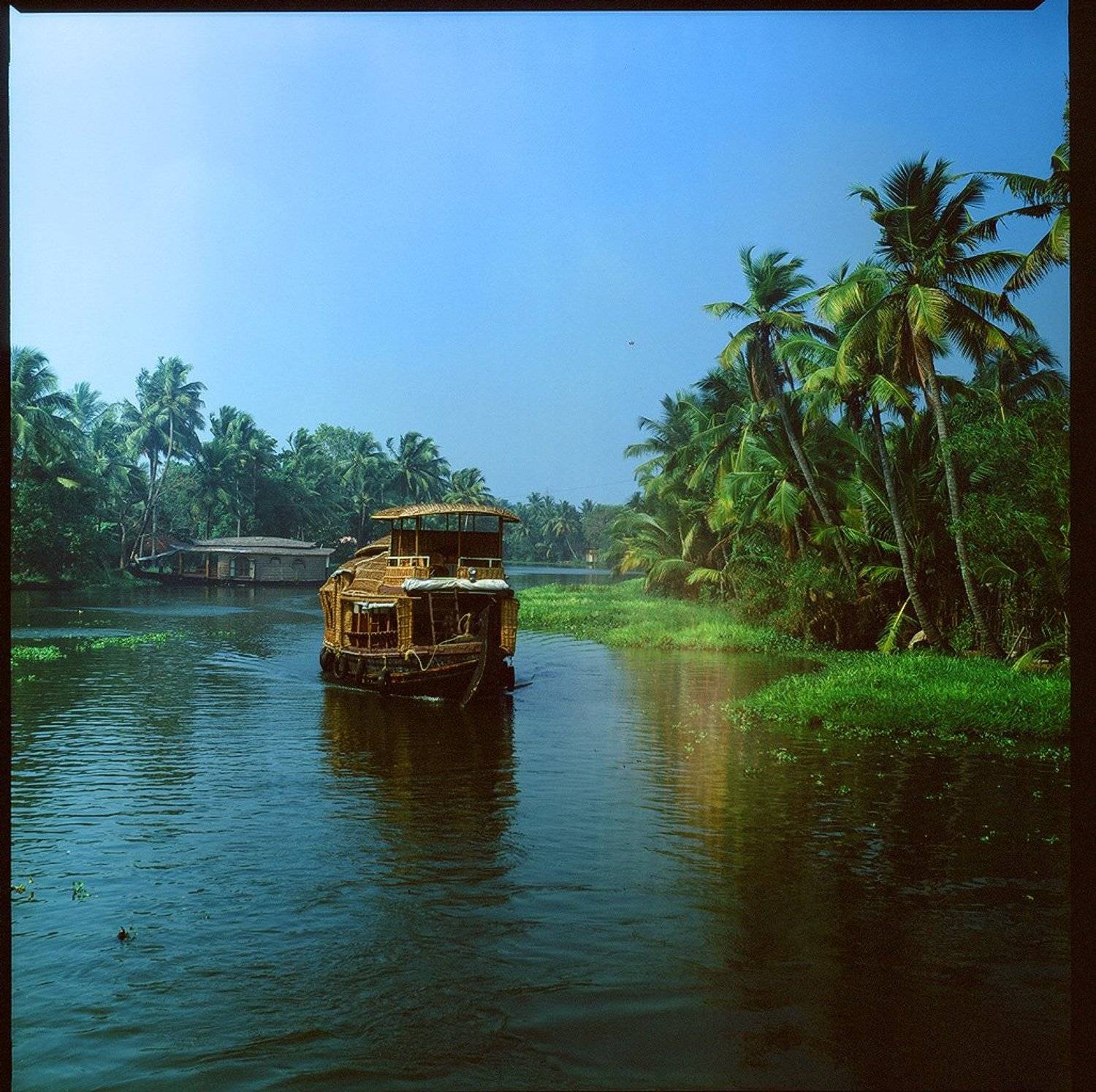 индия, backwaters, лодка, канал, Евгений Молодцов
