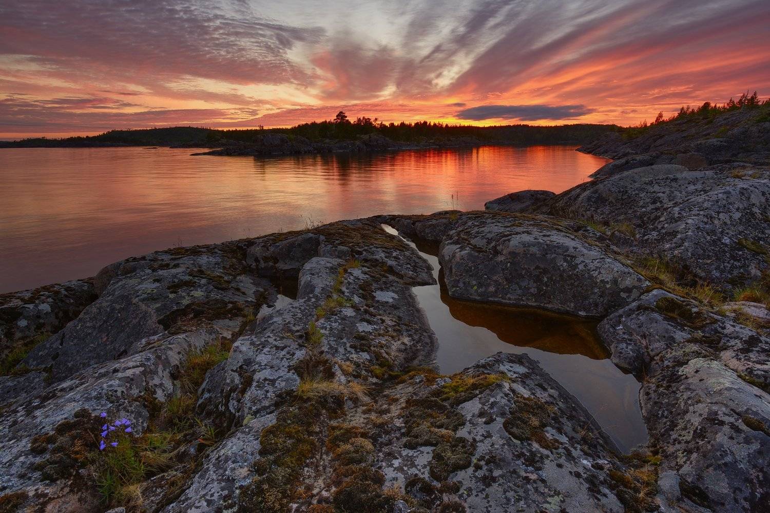 Красные ночи Ладоги. Автор: Максим Евдокимов (phototourtravel.ru) Ладога, Ладожское озеро, Максим Евдокимов (phototourtravel.ru)