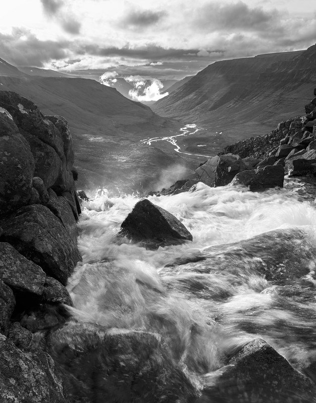 плато путорана, река, горы, таймыр, долина, водопад 7.photo preview