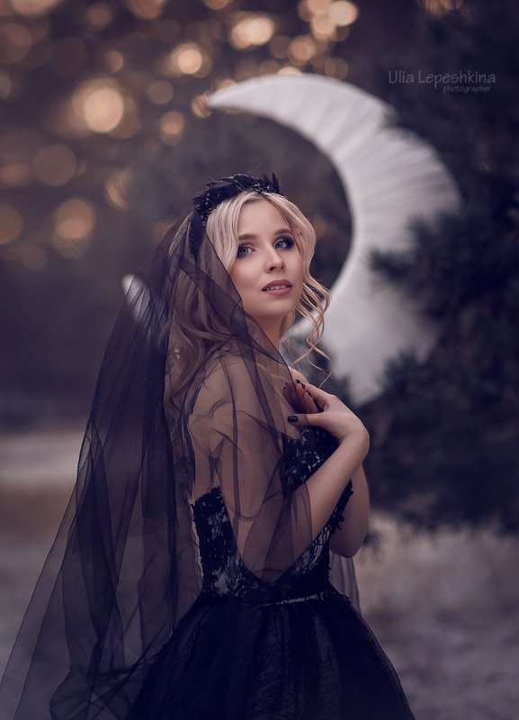 зимняя ночная сказка фотосессия Ночная сказкаphoto preview