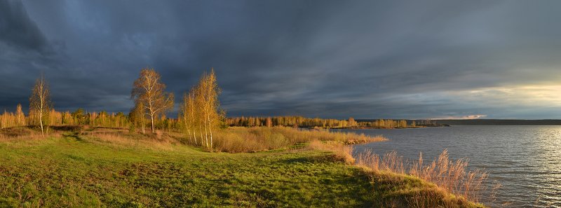 Уходящий дождь фото превью