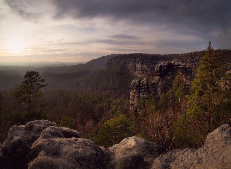 чешская швейцария, чехия, пейзаж, горы Чешская Швейцарияphoto preview