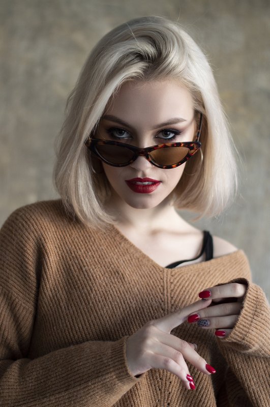 fashion, glamour, girl, model, portrait, портрет, фешн, гламур, студия, девушка, модель Василинаphoto preview