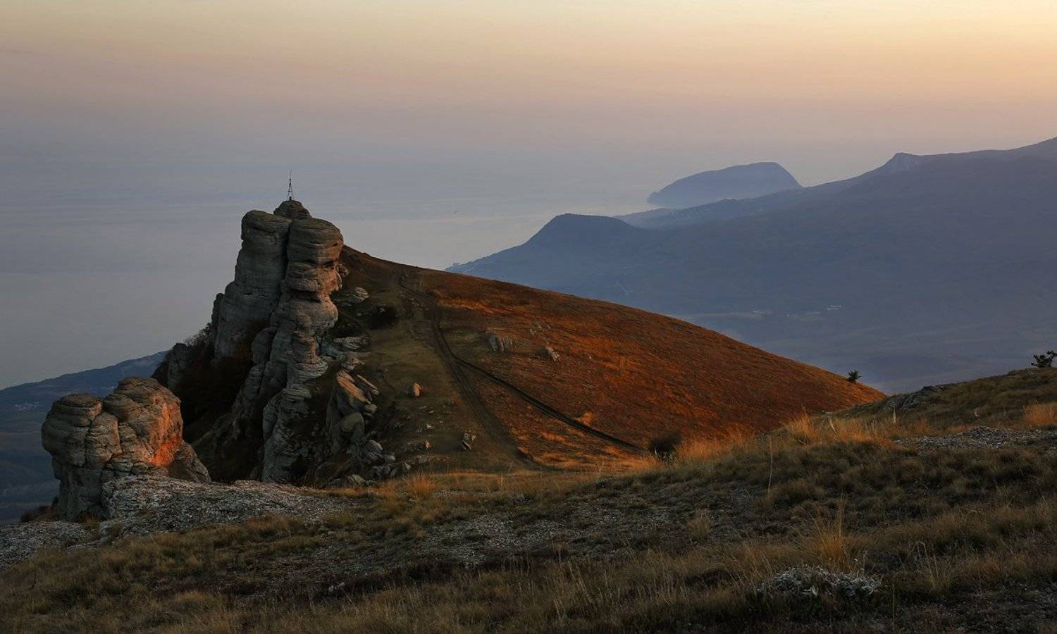 крым, демирджи, вечер, горы, пейзаж,, Сергей Шульга