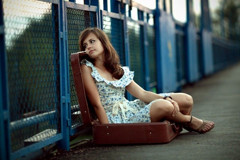 Вика и Чемодан....photo preview