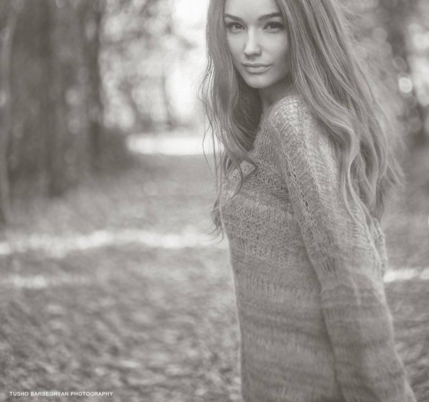 Eve. Автор: Tusho portrait, b/w, портрет, ч/б, Tusho