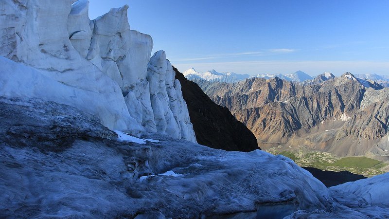 алтай, ледник, сераки ***photo preview