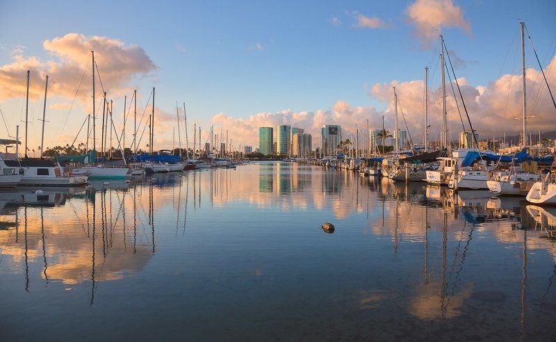 Вечерняя прогулка по  Гонолулу.photo preview