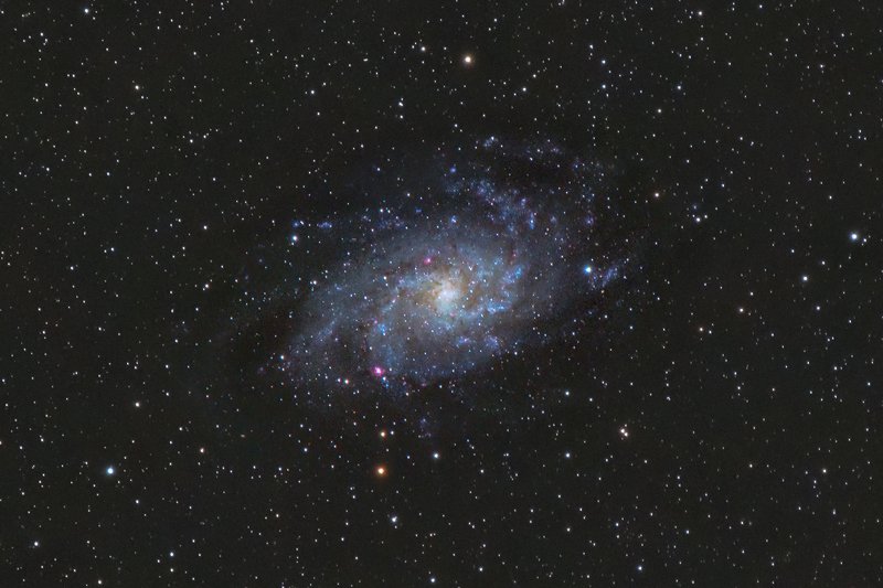 astrophotography M33 - Triangle galaxyphoto preview