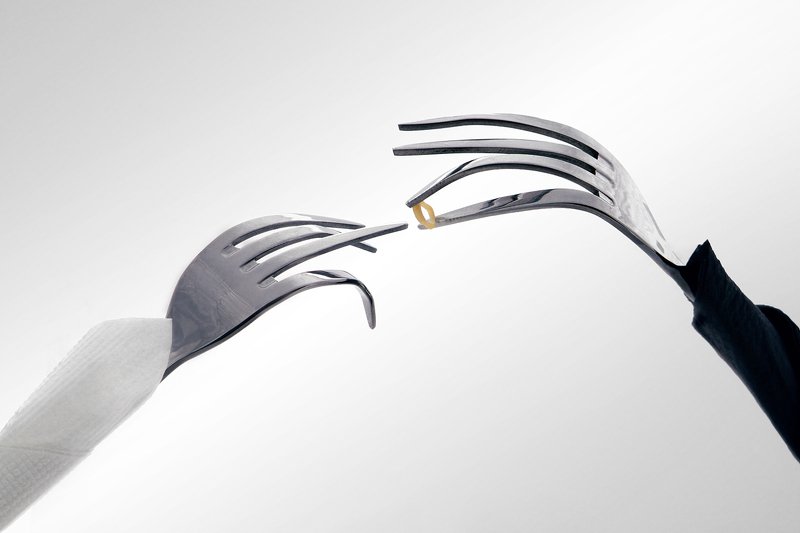 вилка, свадьба Will you..?photo preview