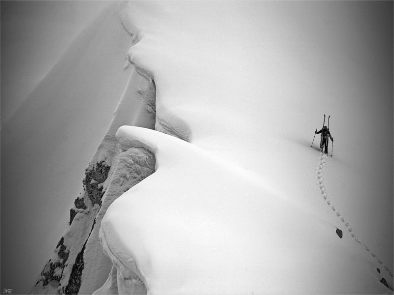 горы один Фрирайдерphoto preview