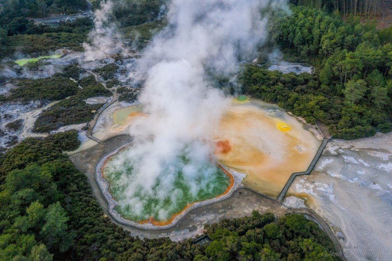 вайотапу,новая зеландия,пейзаж,фототур,природа,парк,геотермальный,гейзер Вайотапуphoto preview