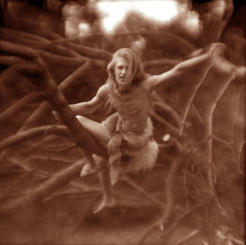 ветви, корни Тарзан в Сокольникахphoto preview