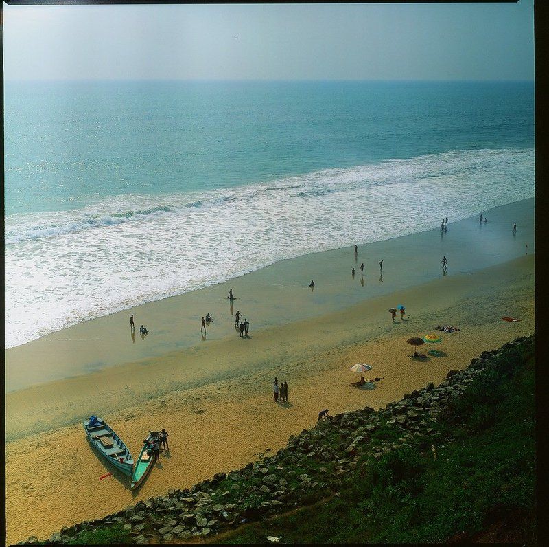 индия, варкала, пляж, море, лодка Варкалаphoto preview