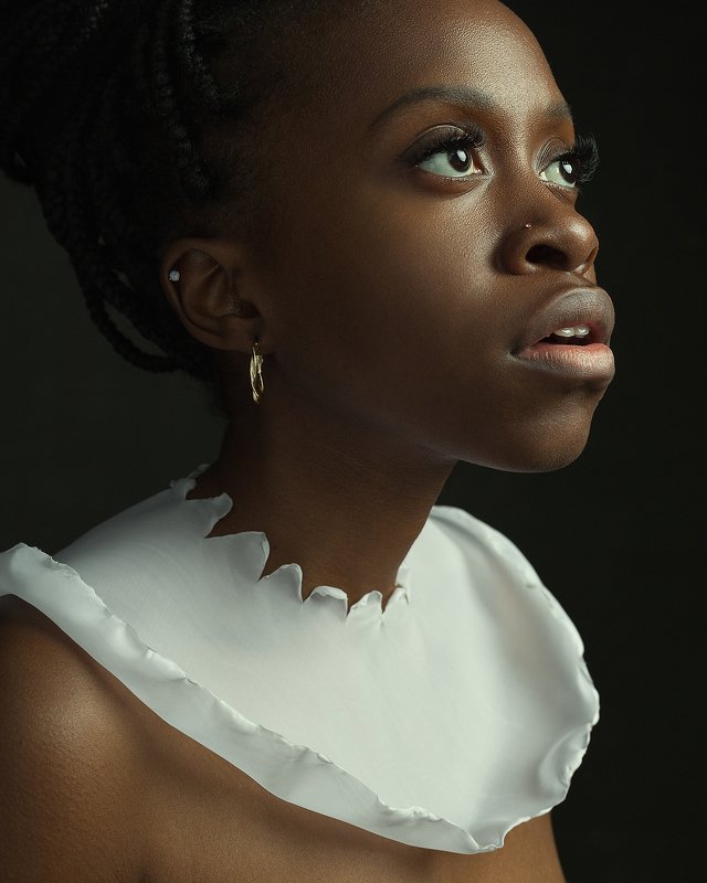 #woman, #darkskin, #blackwoman, #beauty, #artportrait, #painterly Changuphoto preview